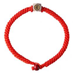 AthuAh Feng Shui-Armband, Rotes Schnur-Armband, chinesisches Sternzeichen, Glücksbringer, Glücksbringer, wohlhabendes Amulett, buddhistisches Armband for Meditation, Glückspferd (Color : Rooster) von AthuAh