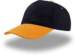 Atlantis Start Five Cap, One Size, Navy Yellow von Atlantis