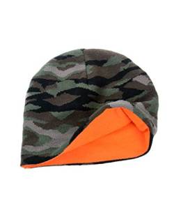 Atlantis Wild Beanie, Größe:One Size, Farbe:Camouflage/Orange Fluo von Atlantis