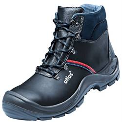 Atlas Arbeitsschuh Stiefel, Anatomic Bau 500 - EN ISO 20345 S3 - W12 - Schwarz, 36 EU von Atlas