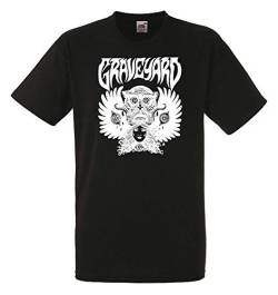 Graveyard Tape Black Mens Tshirt Men Rock Band Tee Shirt von Atp