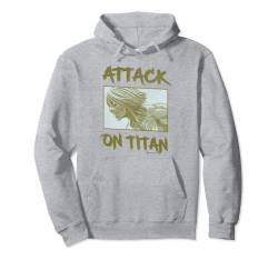 Attack on Titan Female Titan Comic Panel Manga Style Logo Pullover Hoodie von Attack on Titan