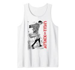 Attack on Titan Levi Ackerman Japanese Manga Epic Portrait Tank Top von Attack on Titan