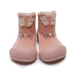 Attipas Babyschuhe A23RA Rosa Kaninchen, Rosa, 19 EU von Attipas