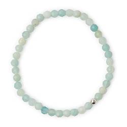 Attraction Zen ECHTES 4mm NATURSTEIN FACETTIERT| SILBERPERLE 925 STERLING | KOSTENLOSE EBOOKS DEUTSCH | HANDGEFERTIGT | Schmuck für Damen | ALLE STEINE IN UNSEREN ARMBÄNDERN SIND NATÜRLICH von Attraction Zen