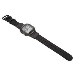 Atyhao Outdoor-Uhr, Wochendatumsanzeige, Leuchtende, wasserdichte Digitaluhr für Unterwegs (Schwarz) von Atyhao