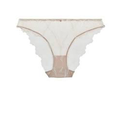 Aubade Damen Season of Love Italienischer Slip Unterwäsche im Bikini-Stil, Weiß (Caresse), M von Aubade