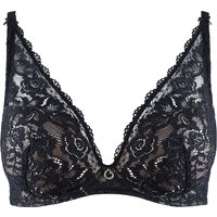 Aubade Triangel-BH, Spitze, blickdicht, für Damen, schwarz, 75A von Aubade