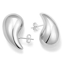 Aucuu Chunky Ohrringe, 18k Ohrringe Dupes für Damen, Hypoallergene Earrings von Aucuu