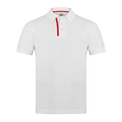 Audi Sport Herren Poloshirt Weiß (L) von Audi collection