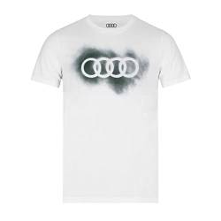 Audi collection Herren 3132200207 T-Shirt, Weiß, 3XL von Audi collection