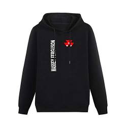 AuduE Massey Ferguson Tractor Agriculture Hoodies Long Sleeve Pullover Loose Hoody Men Sweatershirt Size 3XL von AuduE