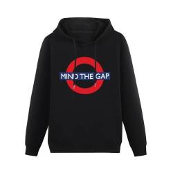 AuduE Mind The Gap Nice Great Gift Imagination Funny Mens Hoody Special Event Hoodie Size L von AuduE
