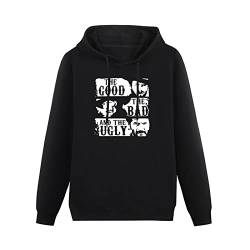 AuduE The Good The Bad and The Ugly Retno Pullover Hoodie Hooded Top Unisex Mens Ladies Hooded Sweatshirts Size 3XL von AuduE