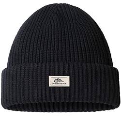 Augcomre Mützen Beanies für Männer Strickmützen Balaclava Warme Winter Knit Hut Schwarz Sturmhaube von Augcomre