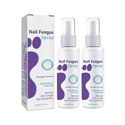 Medinail Fun_gus Spray, Advanced Foot and Nail Spray, Nail Fun_gus Treatment for Toenail and Nail Strengthener, 100ML (2Pcs) von Aumude