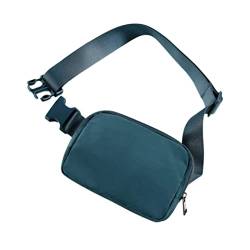 Modische Gürteltasche, Wasserabweisende Gürteltasche mit Verstellbarem Riemen, für Camping, Wandern, Reiten (Navy blau) von Ausla