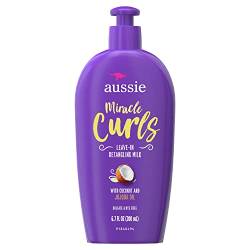 Aussie Leave-In Detangling Milk Miracle Curls 6.7 Ounce (200 ml) von Aussie