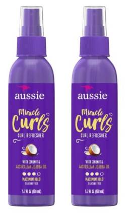 Aussie Miracle Curls Refresher, 170 ml, 2 Stück von Aussie