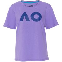 Australian Open AO Stack Print Core Logo T-Shirt Damen in lila, Größe: M von Australian Open