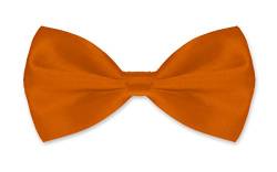 Autiga ® Fliege Herren Hochzeit Konfirmation Anzug Smoking Schleife Schlips verstellbar orange von Autiga