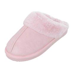 Autumn Faith Damen Pantolette Hausschuh, Babyrosa, 38 EU von Autumn Faith