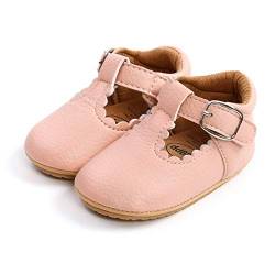 Auxm Baby Mädchen Prinzessin Schuhe Kleinkind Weiche Sohle rutschfeste Leder Mode Lässig Geeignet für 0-18 Monate von Auxm