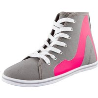 AvaMia Damen Sneaker Schnürschuhe Schuhe Turnschuhe Sneaker Damenturnschuhe Halbschuhe mit High Heel Aufdruck von AvaMia