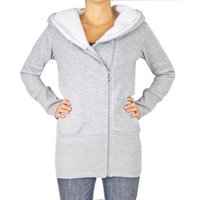 AvaMia Kapuzenpullover Damen Hoodie Kapuzenpullover Fleece Fütterung warm Kapuze Pullover Frauen Reißverschluss von AvaMia