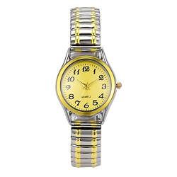 Avaner Armbanduhr Herrenuhren mit großem Zifferblatt Modische Damenuhren mit elastisches Armband, Analog Quarzuhr für Männer Frauen Paare von Avaner