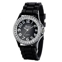 Avaner Damen Armbanduhr Analog Quarzwerk Uhr mit Silikonband Armbanduhr Frauen Wasserdicht Watchs für Damen Mädchen Girls von Avaner