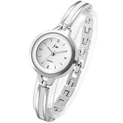 Avaner Damenuhr mit runde Strass römische Ziffern Zifferblatt Analog Quarzwerk Uhr Damen Armbanduhr für Frauen Als Geschenk von Avaner