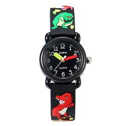 Avaner Kinderuhr Armbanduhr Kinder Uhr 3D Cute Cartoon Kinderuhren mit Silikon Armband Wasserdicht Lernuhr Schüleruhr Bunt lebendig Kids Watch für Jungen Mädchen von Avaner