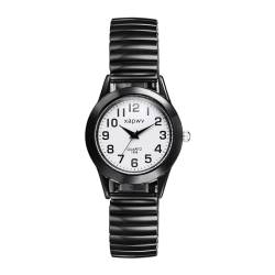 Avaner Uhren Herren Damen Armbanduhr: Herrenuhren Modische Damenuhren mit großen Ziffern LEICHT ZU LESEN Analog Quarzuhr mit elastische Armband für Männer Frauen Paare von Avaner