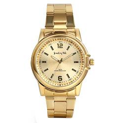 Avaner Uhren Herren Edelstahl Armband: Business Armbanduhr Casual Herrenuhr mit Arabische Ziffern Gold Uhr Quarz Uhr für Männer von Avaner