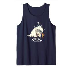 Avatar: Der Herr der Elemente Appa Gruppenpose Logo T-Shirt Tank Top von Avatar: The Last Airbender