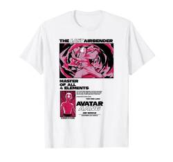 Avatar: The Last Airbender Aang Master Of All Elements Comic T-Shirt von Avatar: The Last Airbender