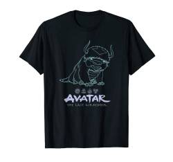 Avatar: The Last Airbender Appa Outline Portrait T-Shirt von Avatar: The Last Airbender