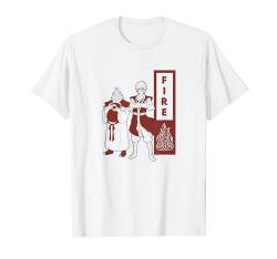 Avatar: The Last Airbender Fire Iroh & Zuko Outlines T-Shirt von Avatar: The Last Airbender