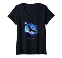 Avatar Pandora Planets Na'vi Flight T-Shirt mit V-Ausschnitt von Avatar