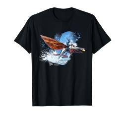 Avatar: The Way of Water Jake Sully Riding Skimwing Painted T-Shirt von Avatar