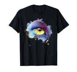 Avatar: The Way of Water Na’vi Golden Eye Watercolor T-Shirt von Avatar