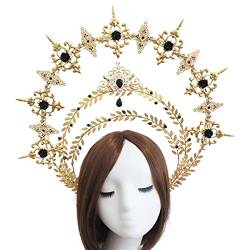 Gothic-Stirnband mit Stacheln, luxuriöses Zubehör, geprägte Kopfbedeckung, DIY-Materialien, Paket, Stirnband, Schmuckzubehör von Avejjbaey