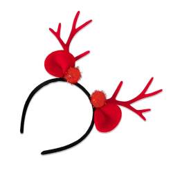 Niedliches Rentiergeweih-Haarband für Damen, Make-up-Performances Stirnband für Weihnachten, Party, Fotografie, Haar-Accessoires, Rentier-Stirnband zum Waschen des Gesichts, Rentier-Stirnband für von Avejjbaey