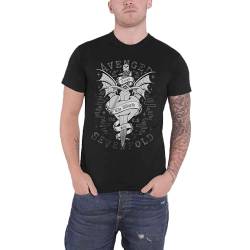 Avenged Sevenfold Herren Cloak and Dagger T-Shirt, Schwarz, XXL von Avenged Sevenfold