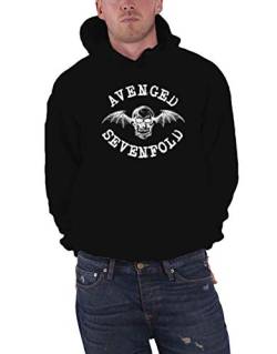 Avenged Sevenfold Logo offiziell Herren Nue Schwarz Pullover Kapuzenpullover von Avenged Sevenfold