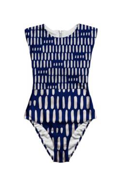 Averie Women's Swimsuit Amada Zip Up One-Piece XS-3XL Recycled Fabric von Averie