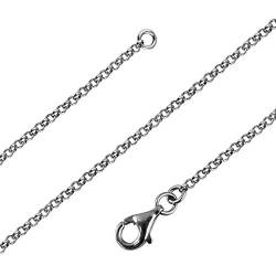 Avesano Erbskette 925 Silber für Damen Damenkette Silberkette ohne Anhänger für Frauen in 925er Sterlingsilber | Breite 1,7 mm | Länge 36 cm | 101011-036 von Avesano