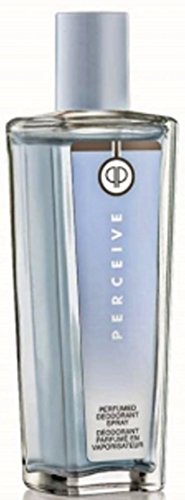 1a AVON 12450 parfümiertes Deodorant-Spray PERCEIVE --- 75 ml --- Parfümiertes Deo Körperspray --- eleganter Glasflakon von Avon