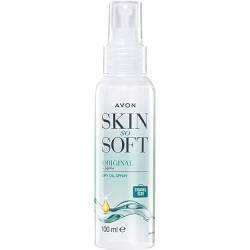 AVON Skin so Soft Original Pflegespray mit Jojoba-Öl 100 ml Reisegröße von Avon